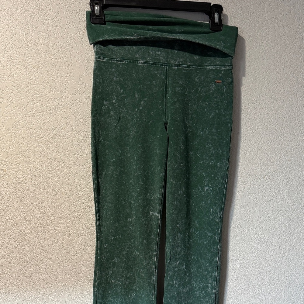 PINK Victoria's Secret Forest Green Leggings